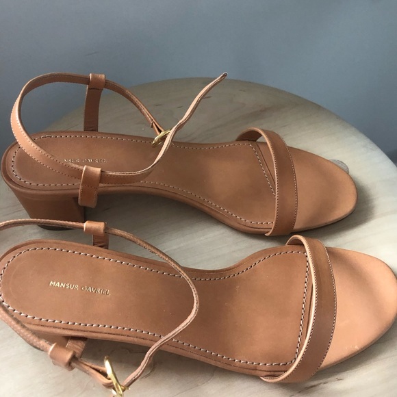 mansur gavriel ankle strap sandal